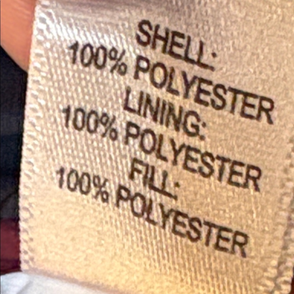 Jos. A. Bank XL burgundy snap light puffer jacket! Like new! - Picture 5 of 7